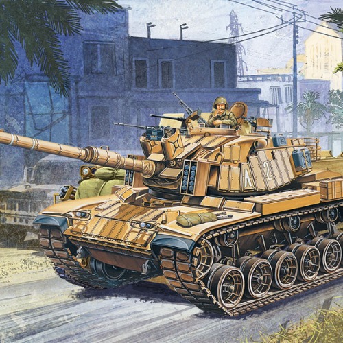 [1/35]TA972 이스라엘 M60A1 증가장갑형